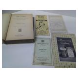 ANTIQUE VINTAGE COOKING AND DRINKING COOKBOOK 1895