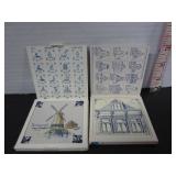 2 KLM 1986 & 1982 ROYAL DUTCH AIRLINES COASTERS
