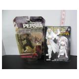 SEALED AREALA & PRINCE OF PERSIA ACTION FIGURES