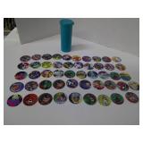 MARVEL POGS AND SLAMMERS