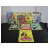 8 VINTAGE LITTLE GOLDEN BOOKS