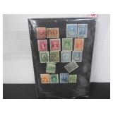 18 NEWFOUNDLAND EARLY STAMPS