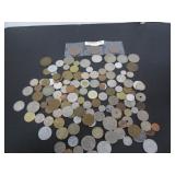 LARGE LOT OF OLD WORLD COINS