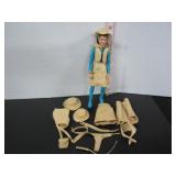 VINTAGE 9' JANICE WEST ACTION FIGURE-JOHNNY WEST