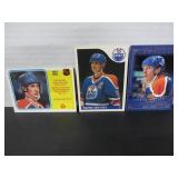 3 OLD WAYNE GRETZKY CARDS