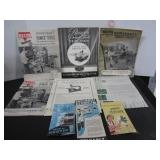 LOT OF VINTAGE PAINT-TOOLS ADV. PAPER-BOOKLETS