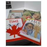 TIME, MCCALLS AND CHATELAINE MAGAZINES