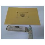VINTAGE PERFUME CATALOGUE AND TOOTHPASTE