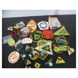 LARGE LOT OF VINTAGE BOY SCOUT PATCHES-BADGES