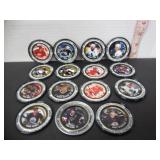 LOT OF LARGE KATCH IRWIN HOCKEY METAL MEDALLIONS