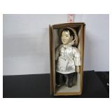 VINTAGE 8' COMPOSITION CHINESE DOLL