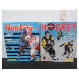 2 PANINI VINTAGE HOCKEY COMPLETE SET STICKER BOOKS