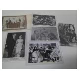 ANTIQUE MOVIE POSTCARDS AND ONE PHOTO
