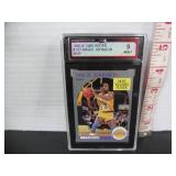 GRADED KSA 90-91 MAGIC JOHNSON HOOPS CARD