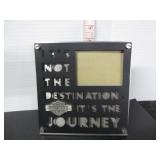 METAL HARLEY DAVIDSON PICTURE FRAME