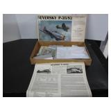 OLD BOXED WILLIAMS UNASSEMBLED PLASTIC MODEL KIT