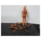 VTG. JOHNNY WEST FIGHTING EAGLE NATIVE WARRIOR