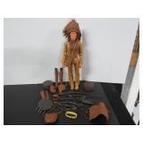 VTG. JOHNNY WEST CHIEF CHEROKEE ACTION FIGURE