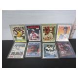 LOT OF 8 OLD BASEBALL CARDS