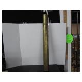 RARE CPR RAILROAD BRASS MAP CASE TUBE