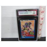 GRADED KSA 1993 EA MUTANT LEAGUE FOOTBALL CARD