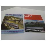 VINTAGE CP AND CN RAIL BROCHURES