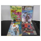 4 MISC COMIC BOOKS
