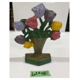 Cast Iron 'Tulip' Door Stop - 9' High