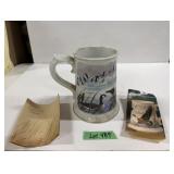 Franklin Porcelain Stein - 'The Canada Goose'