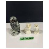 (3) Owls
