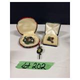 (3) Celtic Brooches
