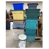 (11) Used Storage Containers