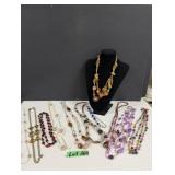 Costume Jewelry Necklace Lot
