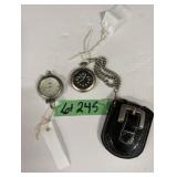 2 Pocket Watches - Gitano & America