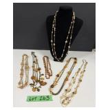 Costume Jewelry Necklace Lot