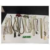 Costume Jewely Necklace Lot