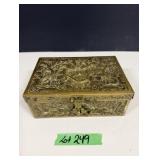 Heavy Brass Jewelry Box