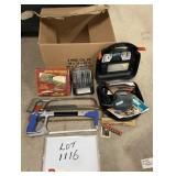 Misc. Tool Lot - Drill Bits, Sander, Saws & More