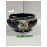 William Moorcroft Bowl - 'Pansy' Pattern