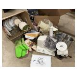Misc Kitchenware Lot