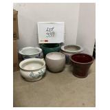 Assorted Flower Pots