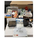 Medical Supplies Lot-Bandages,Stethescope & More