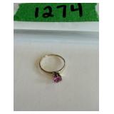 Lady's 14KT Yellow Gold Ring