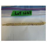 Lady's 14KT 10mm Hollow Bracelet
