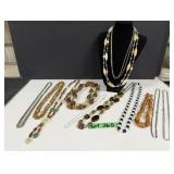Costume Jewelry Necklace Lot