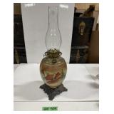 Cast Iron Base Oil Lamp