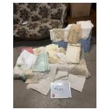 Table Cloth & Doilie Lot
