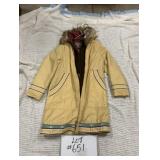 Inukik Handcrafted Jacket- Size 14, Damaged