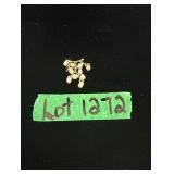 Lady's 10KT Yellow Gold Broach Set