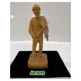 Caron Signed Wood Sculpture - 12' High